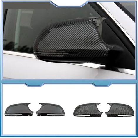 1 Paar Rückspiegelkappen, passend für Audi A4, B8, A3, A5, A6, A8, S3, S4 und S5 (Baujahre 2008–2012) (1/4)