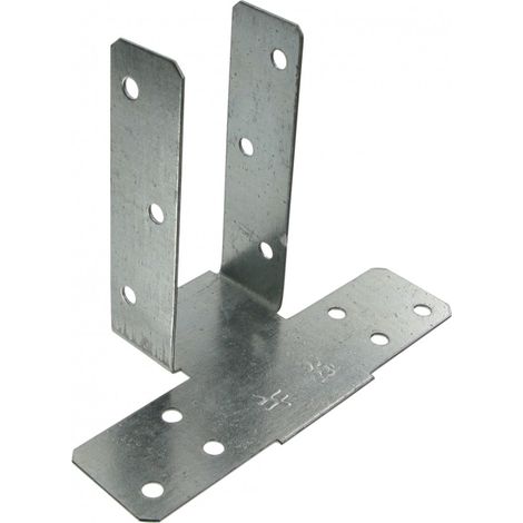 Simpson Strong Tie – Pied de fermette équerre de fixation 38x84mm – Pour bois dur et teck – Ancrage rapide et précis – PFA38 (1/4)