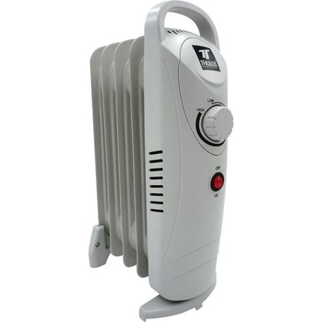 Mini Radiador de Aceite de 5 Elementos  Potencia de 500W  Oferta exclusiva