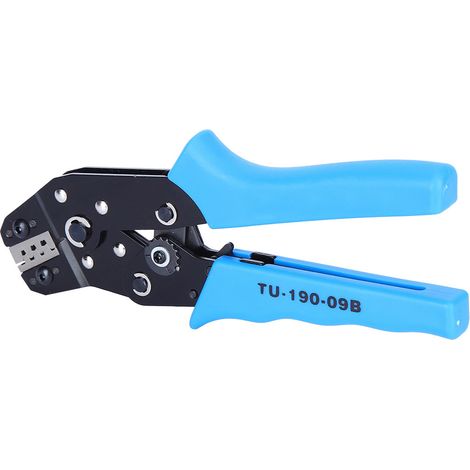 Pince à sertir haut de gamme pour bornes, pince à cliquet, outil de coupe et de taraudage manuel pour PVC et acier (TU&8209190&820909B ) (1/5)