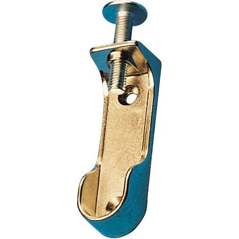 Naissance - Entraxe : 32 mm - Décor : Nickelé - Matériau : Zamac - Hauteur : 64 mm - Pour : Tube de 30 x 15 mm - ITAR (1/2)