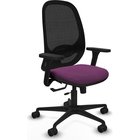 Sedia da ufficio piqueras y crespo Cilanco nero similpelle (1/2)