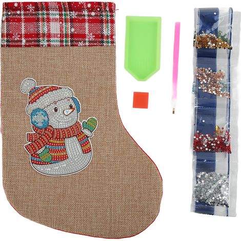 Chaussettes de Noël incrustées de diamants (1/5)