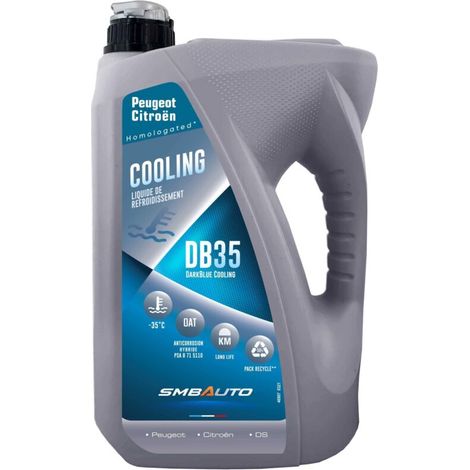 Refrigerante Darkblue Cooling -35 de 4 litros para PSA y Citroën (1/3)