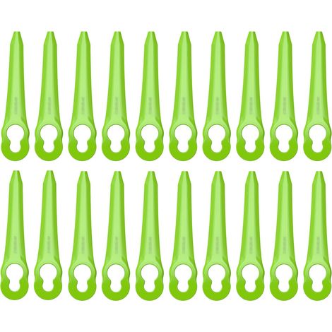 Kit de Rechange avec 20 Lames pour Taille-haie à Gazon ST24B06-01, ST24B07-01, ST24L02-01 et ST40B07-01