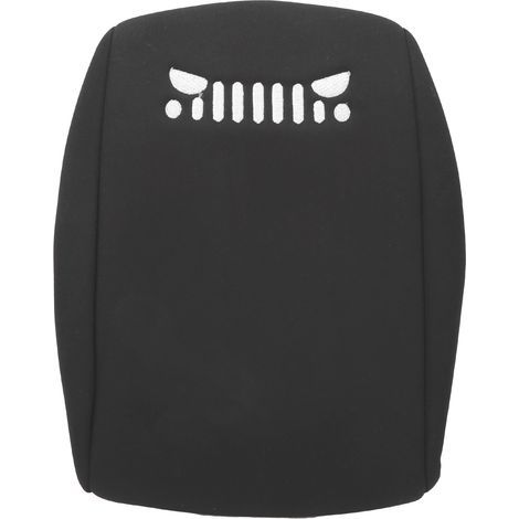 Housse de repose‑bras avec coussin en coton pour console centrale Jeep Wrangler JK 2006‑2017, protection et style