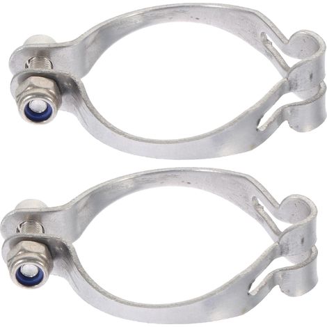 Clip de Câble de Vélo en Acier Résistant à L'usure, Collier de Serrage 2pcs pour Organiser Câble Frein et Dérailleur, Accessoire Pratique pour Vélo (1/5)