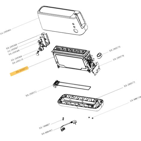 Compartiment cuisson (repère n°SS-203571)