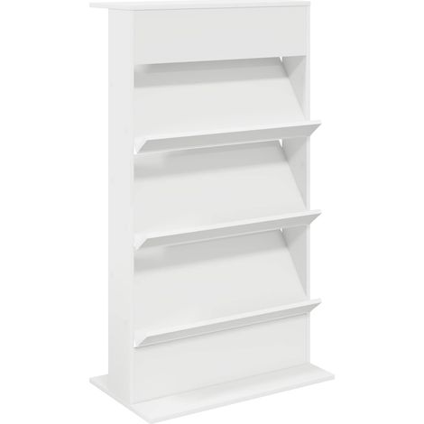 Maison Exclusive - Scaffale per riviste Bianco 70 x 41 x 126 cm Legno multistrato