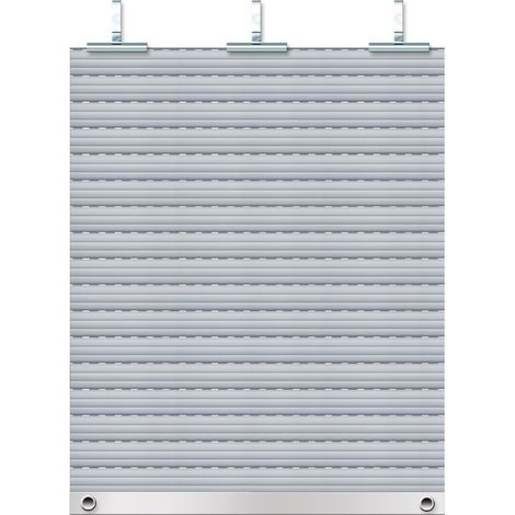 Schellenberg Rollladenpanzer komplett Set für System Mini 120 x 140 cm grau Rollladenpanzer (1/3)