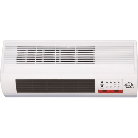Termoconvettore a parete con timer e telecomando 2000 w -