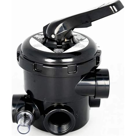 Astralpool – Vanne papillon multivoie 1"1/2 pour filtre ASTRAL – Raccord 2 – Usage professionnel – Compatible avec systèmes de filtration