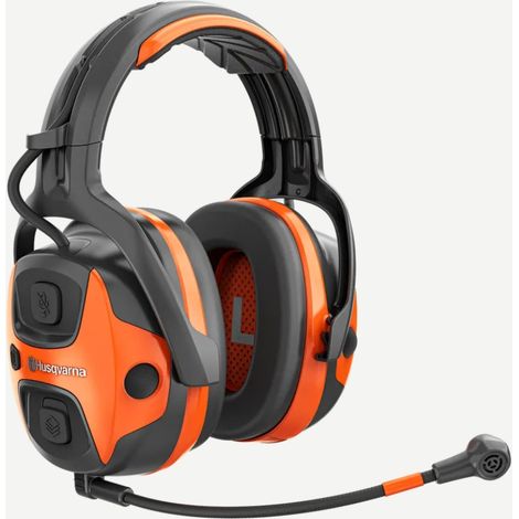 Cuffie protettive HUSQVARNA X-COM Active con fascia e collegamento Bluetooth
