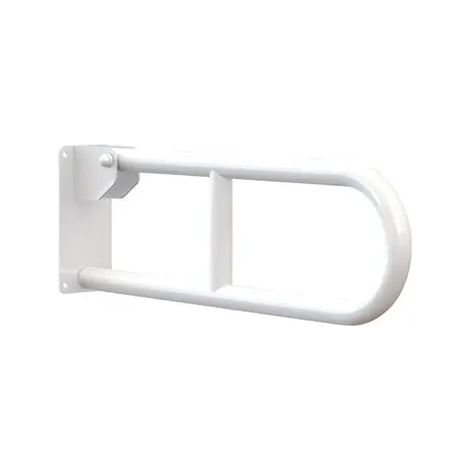 Wandstütze Help klappbar aus weißem Stahl 70 × 21 cm