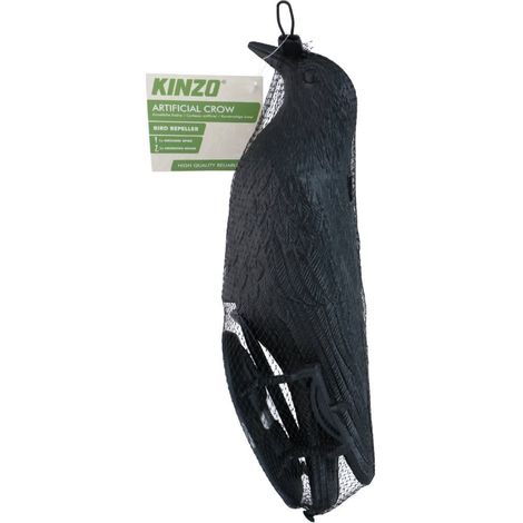 Épouvantail corbeau 32 cm / épouvantail de jardin / réaliste