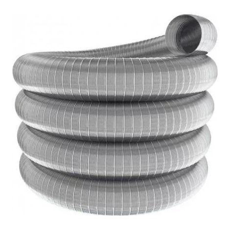 Tubage flexible inox double peau - Au mètre linéaire 180 mm