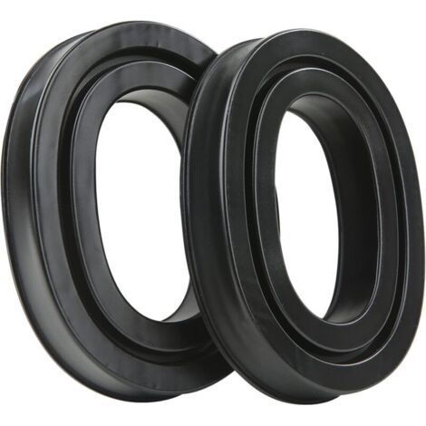 3M Gel Ear Pads for Peltor X1A-X5A helmets, cooling gel ear pads for PROHEAR 037/033, ZOHAN EM042/033, TAC 100/300/500, Peltor 7004 with waterproof back shell