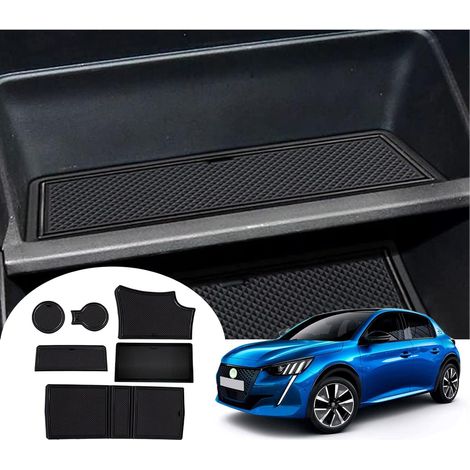 Anti-slip Mat, Rubber Mat for Armrest Center Console Cup Holder Door Groove (Black) (1/5)