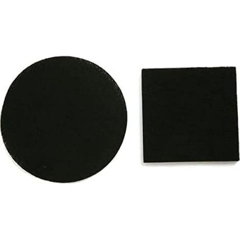 Sollbry Paquet de 8 filtres à compost à charbon actif, filtres de remplacement ronds pour seau à compost de cuisine, ensembles de recharge de seau de comptoir, compatibles avec le collecteur de compos (1/5)