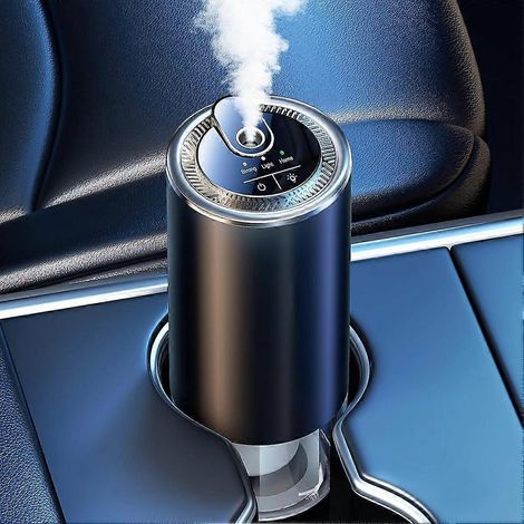 Diffuseur de parfum d'ambiance pour voiture intelligente avec projection de ciel étoilé, 50 ml/1,8 oz, 3 modes, parfum océan. (1/5)