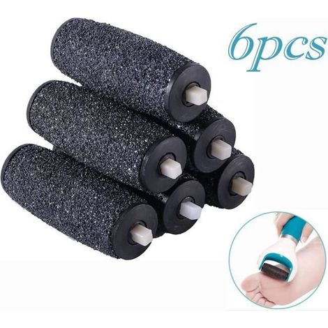 Lot de 6 Rouleaux de Remplacement Extra Rugueux pour Râpe Electrique Scholl Velvet Smooth (1/4)