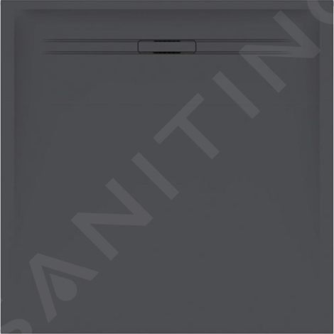 Receveur de douche carré Geberit Sestra 90x90 cm Graphite - GEBERIT 550.270.00.2 (1/2)