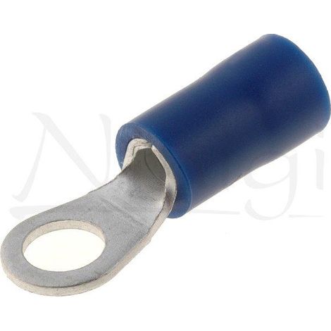 Terminale tondo preisolato a crimpare blu St-081/b