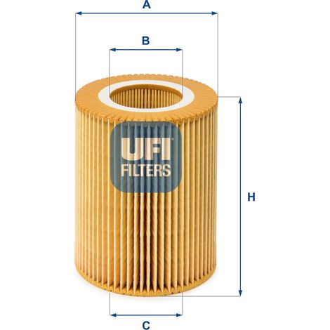 UFI 25.004.00 UFI Ölfilter
