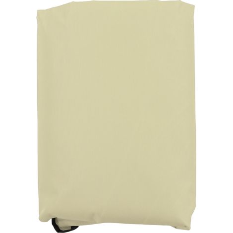 Toile imperméable en tissu Oxford argenté pour balancelle d'extérieur, accessoire de jardin pour se protéger du soleil, beige (1/5)