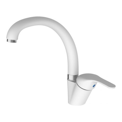 TEOREMA RUBINETTERIA Miscelatore Monocomando Golf Plus Bianco