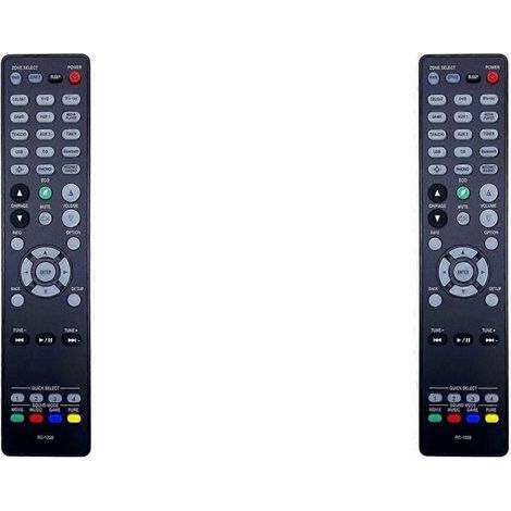 RC-1239 remote controls for Denon AVR-X3700H, AVR-X2700H, AVR-S960H, AVRX3700H, AVRX2700H, and AVRS960H audio-video receivers (1/4)