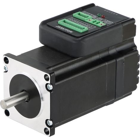 Motor paso a paso, CC 2448V, corriente máxima 6A, par de retención 2,2Nm, ángulo de paso 1,8°, codificador de 1000 líneas (1/5)