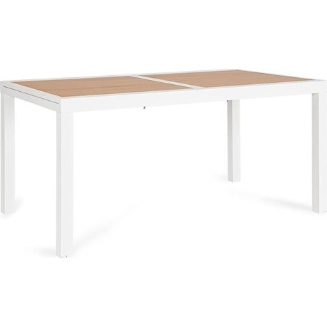 Esstisch 160-240x90 weiß