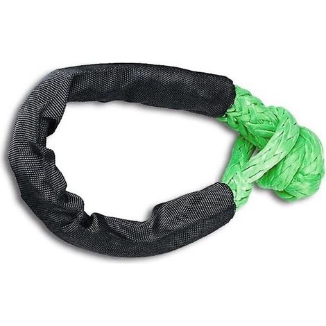 Manille souple synthétique incassable avec gaine de protection pour le dépannage de SUV (1/5)