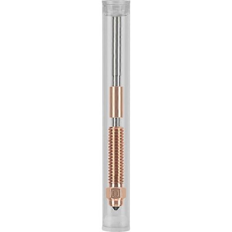 Boquilla V3 de alto flujo para Creality K1C/K1 Max/Ender-3. Boquilla bimetálica de cobre y titanio todo en uno de intercambio rápido de 1,0 mm (1,0 mm).