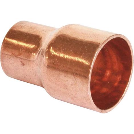 MANICOTTO IN RAME RIDOTTO FEMMINA/FEMMINA A SALDARE Ø22 x 16 mm