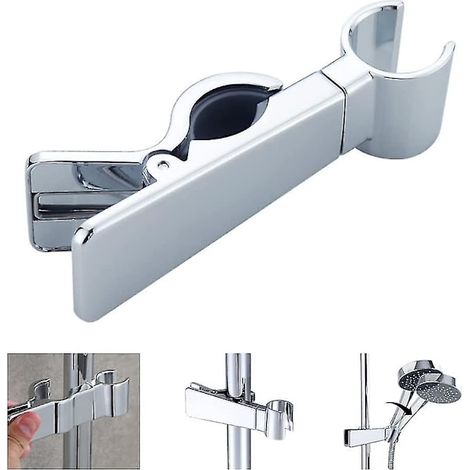 Support de pommeau de douche réglable universel pour tige de poussée de 18 à 25 mm, rotation à 45° (1/5)