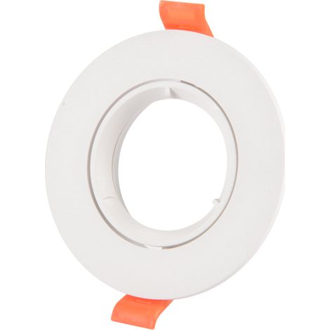 Jandei - Aro circular orientable para GU10 blanco Corte 75mm