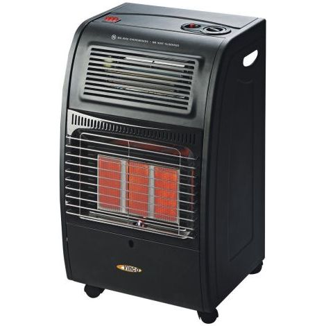 VINCO STUFA A GAS VENTILATA 4.2KW-1.5KW BASSO CONSUMO 3 REGOLAZIONI TERMICHE