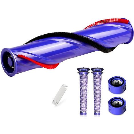 Rotierende Ersatzbürsten und Filter für Staubsauger der V6-Serie, Vorfilter und Nachfilter, Referenzen 967157-01 und 966741-01 (1/5)