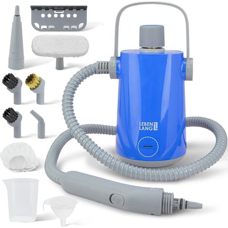 Nettoyant vapeur électriques a main - 3,5 Bar & 1000W I 12x accessoires I Steam Cleaner multifonctions I Nettoyeur vaporisateur Nettoyeurs vaporetto Appareil à nettoyage Laveur machine (1/5)
