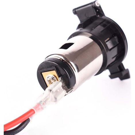 Prise allume-cigare 12-24V étanche 120W, connecteur mâle pour camion, voiture, remorque, accessoire électrique robuste (1/4)