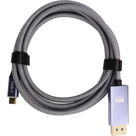 Câble USB-C vers DisplayPort 1.4 pour Laptop et Téléphone - 1.5m / 4.9ft (1/5)