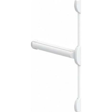 Serrure Barre anti-panique exiDOM TP200 blanc 840 mm 2 points penes haut bas coupe-feu