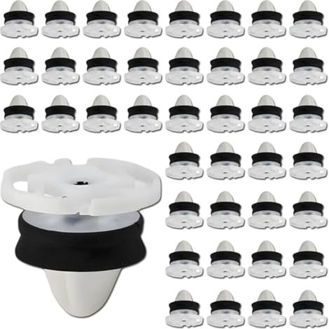 7703077476 Clips de Fixation pour Peugeot 307 308 407 807 1007 pour Citroen C3 C4 C5 C8 DS4 DS5 40 Pièces Clips de Fixation Attaches Garniture (1/4)
