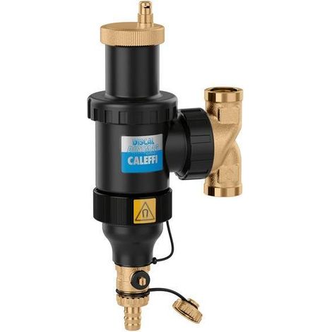 Disaeratore-defangatore con magnete. Corpo in tecnopolimero Caleffi 5464 3/4"