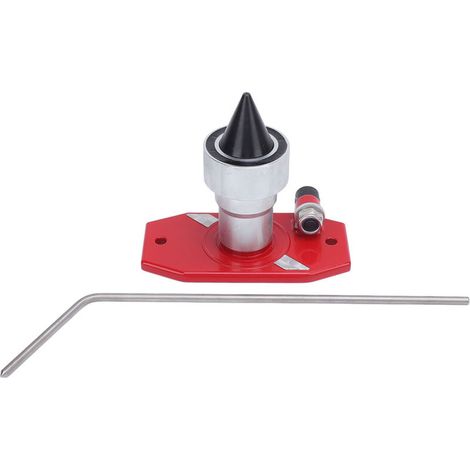 Magnetic wall-mounted blade balancer 750-087, metal, reduced vibration, smoother cut for lawnmowers. (1/5)