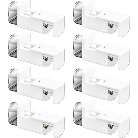 Pleated Clamp Bracket 20mm Adjustment Range Clamp Accessories for Pleated Blind Metal No Drilling (1/5)