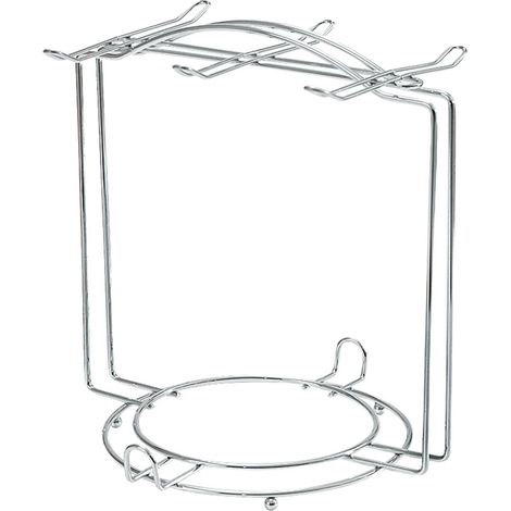 Support Tasses - Porte-Tasses Métallique Anti-Rouille - Pour Cuisine Bureau - Capacité 6 Tasses - Dimensions 20 x 18,5 cm (1/5)