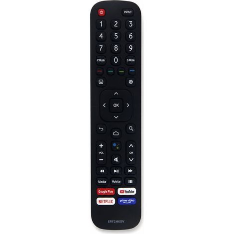 Télécommande TV Compatible avec Hisense ERF2H60V, Sans Commande Vocale, Sans Configuration (1/5)